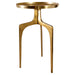 Kenna Accent Table Textured Soft Gold-Furniture-Uttermost-Lighting Design Store