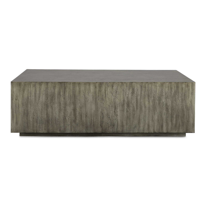 Kareem Coffee Table Metallic Gray-Furniture-Uttermost-Lighting Design Store