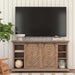 Primalia Media Console Aged Black Iron-Furniture-Uttermost-Lighting Design Store