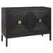 Aiken Cabinet Brushed Brass-Furniture-Uttermost-Lighting Design Store