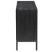 Aiken Cabinet Brushed Brass-Furniture-Uttermost-Lighting Design Store
