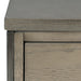 Cartwright Side Table Brushed Pewter-Furniture-Uttermost-Lighting Design Store