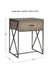 Cartwright Side Table Brushed Pewter-Furniture-Uttermost-Lighting Design Store