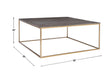 Trebon Coffee Table Stainless Steel-Furniture-Uttermost-Lighting Design Store