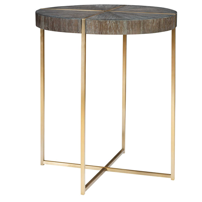 Taja Accent Table Stainless Steel-Furniture-Uttermost-Lighting Design Store