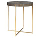 Taja Accent Table Stainless Steel-Furniture-Uttermost-Lighting Design Store