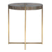 Taja Accent Table Stainless Steel-Furniture-Uttermost-Lighting Design Store