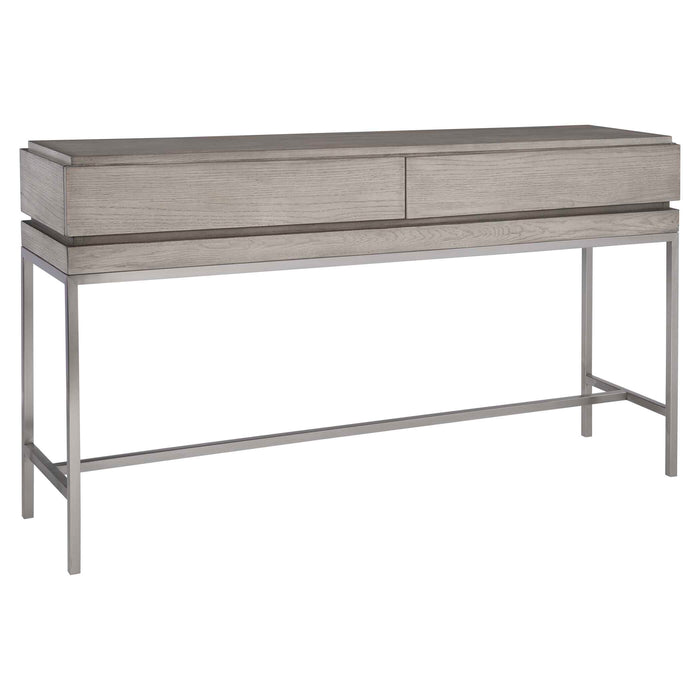 Kamala Console Table Stainless Steel-Furniture-Uttermost-Lighting Design Store