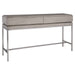Kamala Console Table Stainless Steel-Furniture-Uttermost-Lighting Design Store