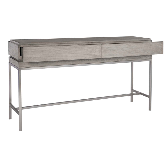 Kamala Console Table Stainless Steel-Furniture-Uttermost-Lighting Design Store