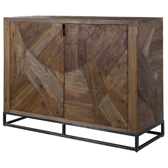 Evros Cabinet Forged Iron-Furniture-Uttermost-Lighting Design Store
