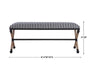 Braddock Bench Cream-Furniture-Uttermost-Lighting Design Store