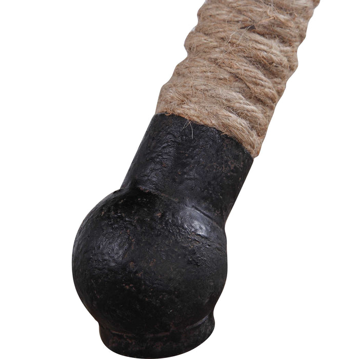 Firth Bench Rustic Iron-Furniture-Uttermost-Lighting Design Store