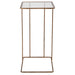 Cadmus Side Table Antiqued Gold-Furniture-Uttermost-Lighting Design Store