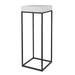 Gambia Plant Stand Aged Black-Furniture-Uttermost-Lighting Design Store