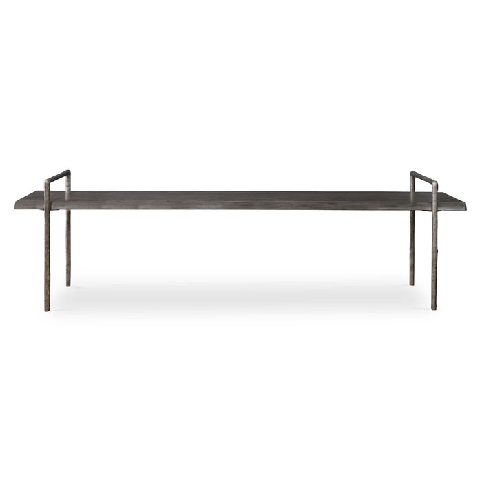 Chandos Bench Dark Gray-Furniture-Uttermost-Lighting Design Store