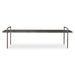 Chandos Bench Dark Gray-Furniture-Uttermost-Lighting Design Store