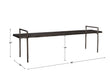 Chandos Bench Dark Gray-Furniture-Uttermost-Lighting Design Store
