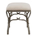 Lismore Bench Antique Silver-Furniture-Uttermost-Lighting Design Store