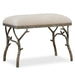 Lismore Bench Antique Silver-Furniture-Uttermost-Lighting Design Store