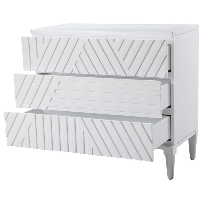 Colby Drawer Chest White-Furniture-Uttermost-Lighting Design Store