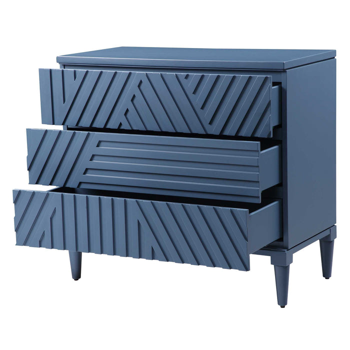 Colby Drawer Chest Blue-Furniture-Uttermost-Lighting Design Store