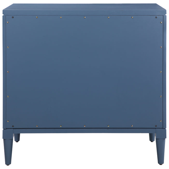 Colby Drawer Chest Blue-Furniture-Uttermost-Lighting Design Store