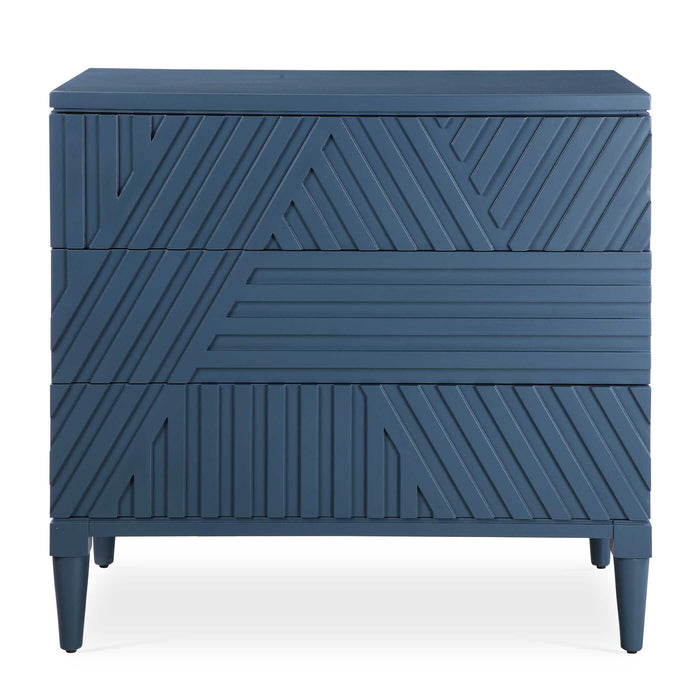 Colby Drawer Chest Blue-Furniture-Uttermost-Lighting Design Store