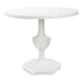 Kabarda Foyer Table Gloss White-Furniture-Uttermost-Lighting Design Store