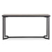 Basuto Console Table Aged Steel-Furniture-Uttermost-Lighting Design Store