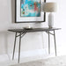 Kaduna Console Table Aged Black-Furniture-Uttermost-Lighting Design Store