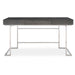 Claude Desk Smoke Gray-Furniture-Uttermost-Lighting Design Store
