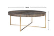 Taja Coffee Table Brushed Brass-Furniture-Uttermost-Lighting Design Store