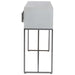 Abaya Console Table Soft White With Light Gray-Furniture-Uttermost-Lighting Design Store