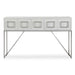 Abaya Console Table Soft White With Light Gray-Furniture-Uttermost-Lighting Design Store