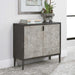 Laurentia Two Door Accent Cabinet Light Gray-Furniture-Uttermost-Lighting Design Store