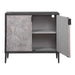 Laurentia Two Door Accent Cabinet Light Gray-Furniture-Uttermost-Lighting Design Store