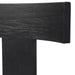 Idris Chair Brushed And Rubbed In A Charcoal Black Stain-Furniture-Uttermost-Lighting Design Store