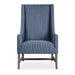 Galiot Accent Chair Blue And White-Furniture-Uttermost-Lighting Design Store