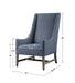 Galiot Accent Chair Blue And White-Furniture-Uttermost-Lighting Design Store