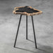 Mircea Accent Table Aged Black-Furniture-Uttermost-Lighting Design Store