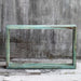 Teo Console Table Blue-green-Furniture-Uttermost-Lighting Design Store