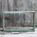 Teo Console Table Blue-green-Furniture-Uttermost-Lighting Design Store