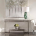Clea Console Table Stainless Steel-Furniture-Uttermost-Lighting Design Store