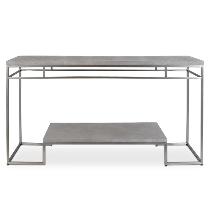 Clea Console Table Stainless Steel-Furniture-Uttermost-Lighting Design Store