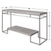 Clea Console Table Stainless Steel-Furniture-Uttermost-Lighting Design Store