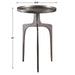 Kenna Accent Table Textured Nickel-Furniture-Uttermost-Lighting Design Store