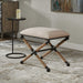 Firth Bench Rustic Iron-Furniture-Uttermost-Lighting Design Store