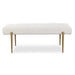 Olivier Bench White-Furniture-Uttermost-Lighting Design Store