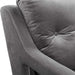 O'Brien Armchair Matte Black-Furniture-Uttermost-Lighting Design Store